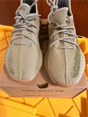 adidas Yeezy Boost 350 FY5346 Sulfur/Sulfur/Sulfur Sulfur Men's Sneakers 2020